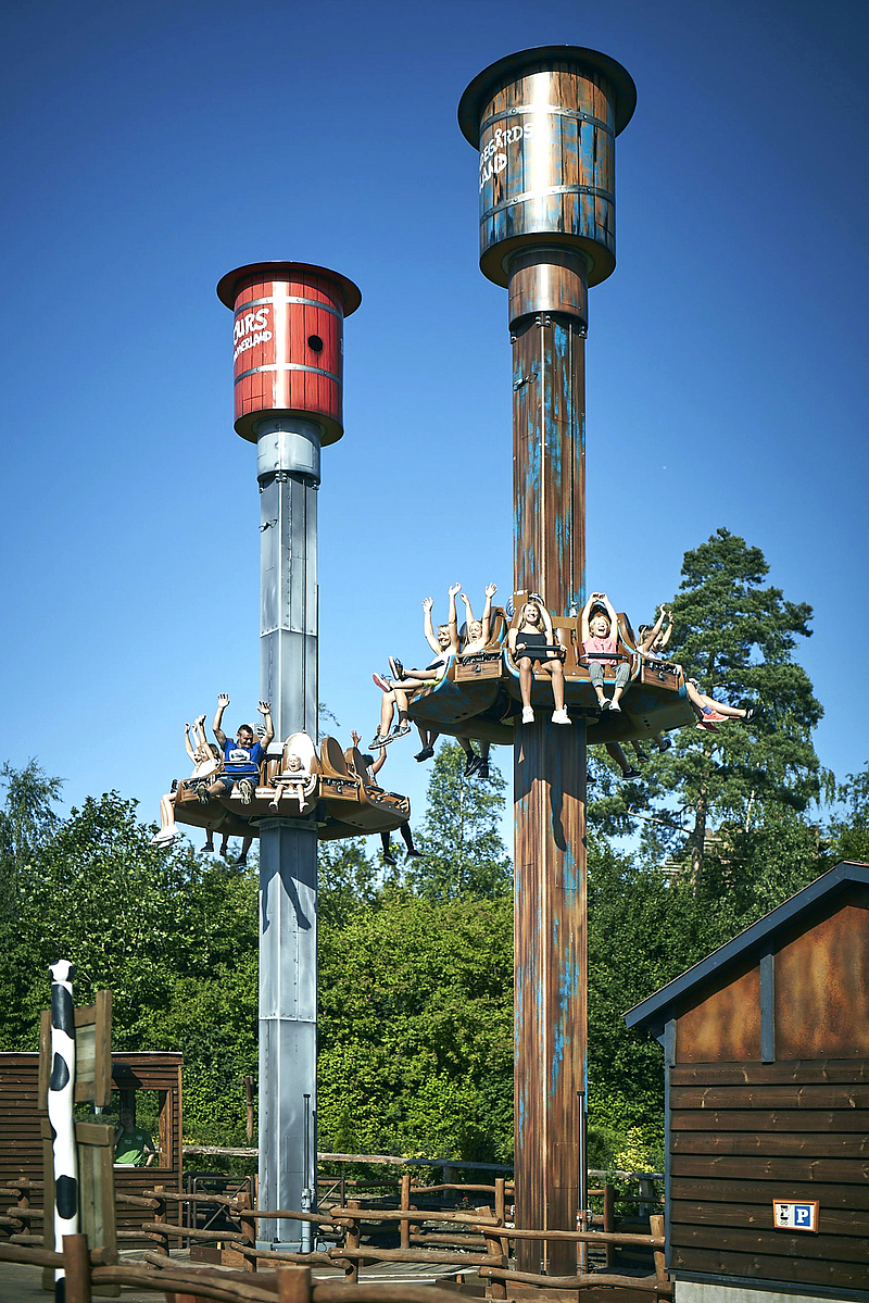 Double Family Freefall Tower